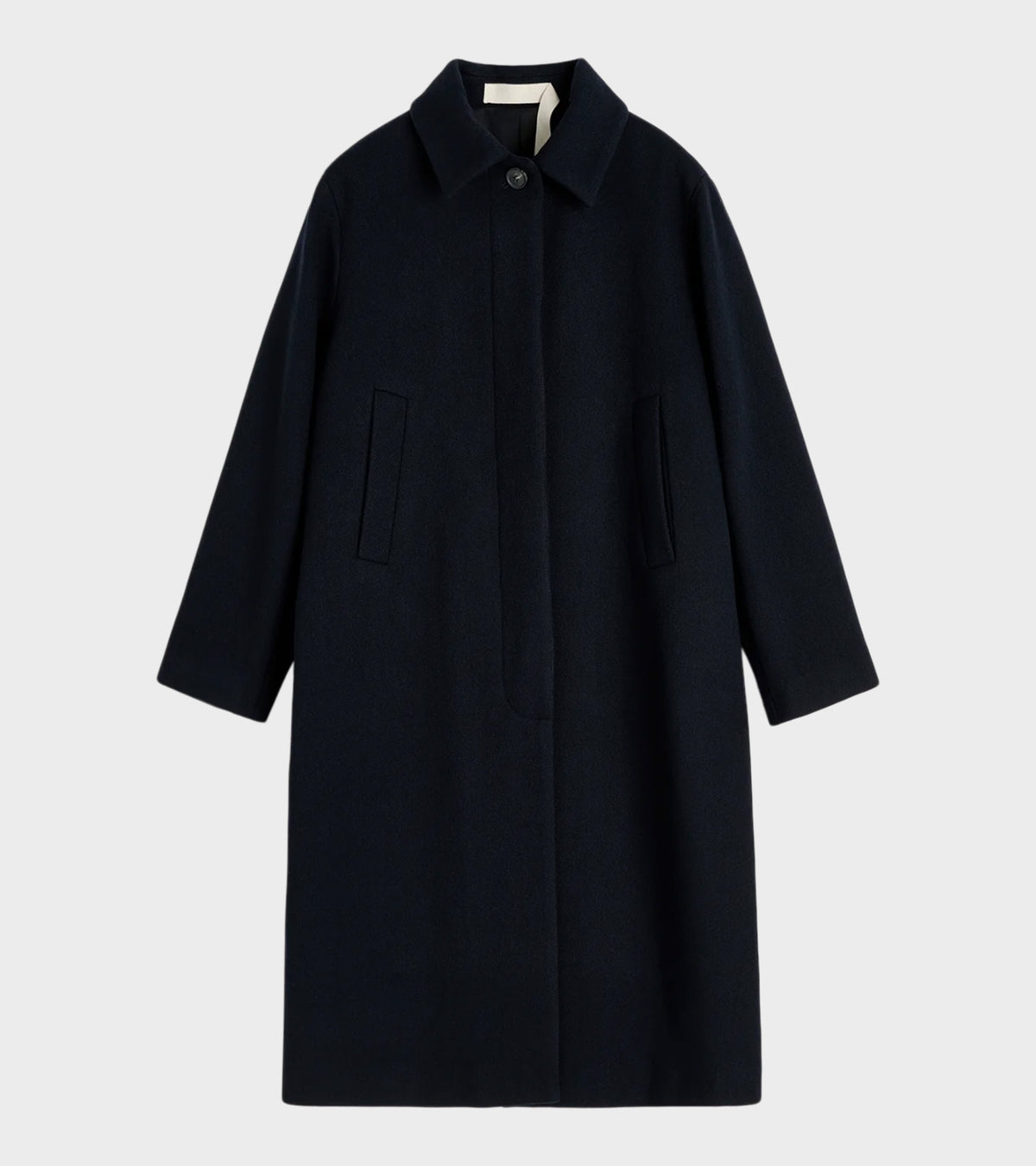 Noah Coat Black Navy