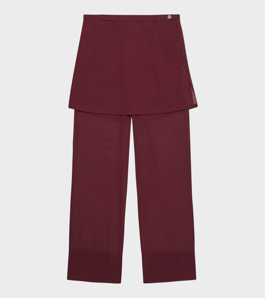 Amalie Pants Burgundy