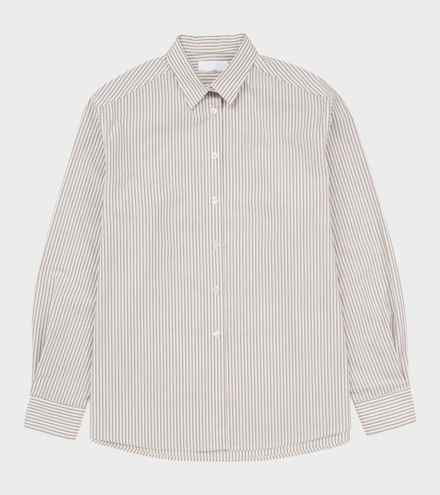 Frederikke Shirt Toffee Stripes
