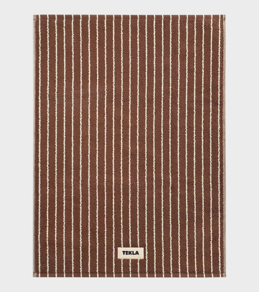 Bath Mat 50x70 Rust Stripes