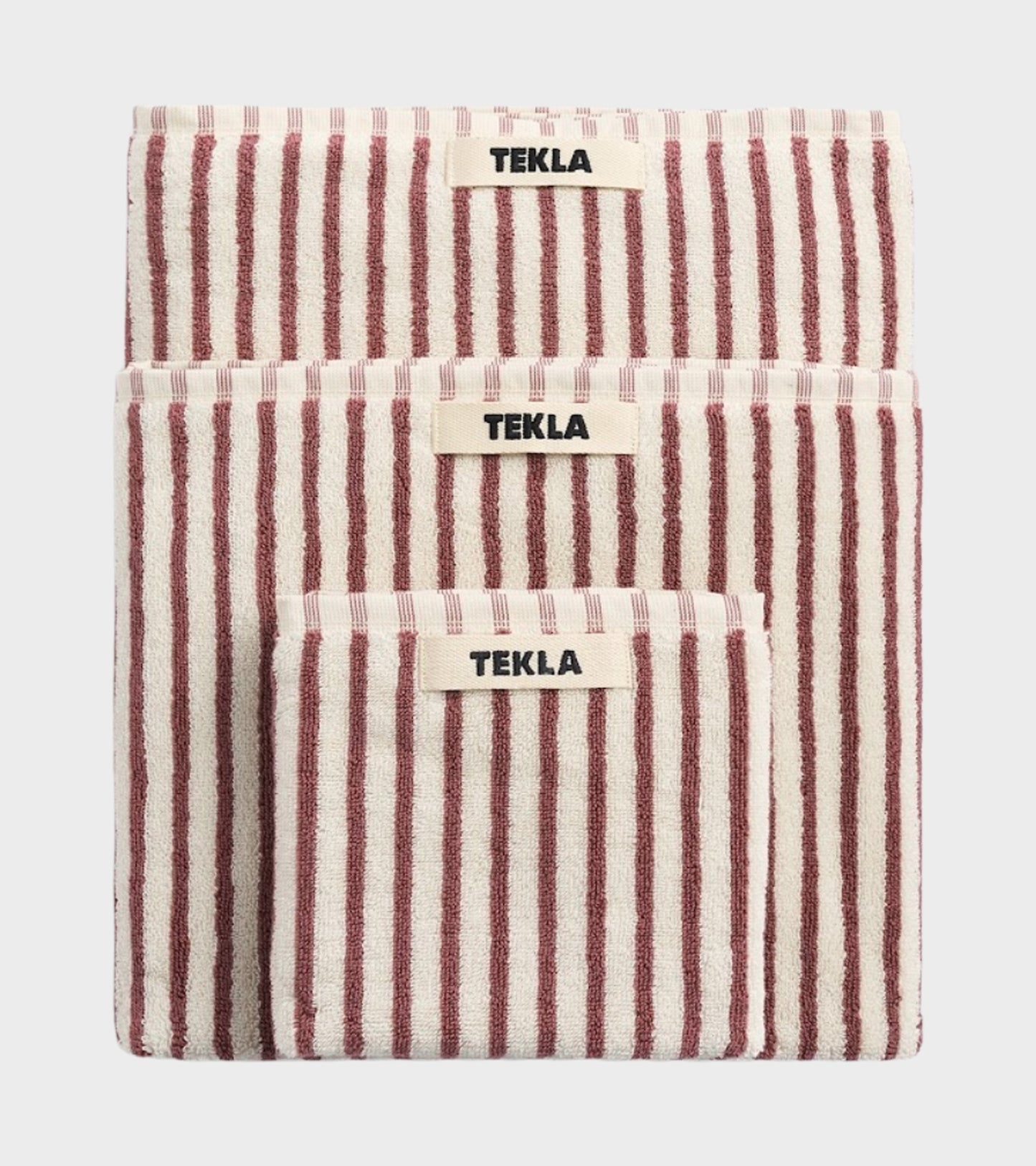 Guest Towel 30x50 Ripple Stripes