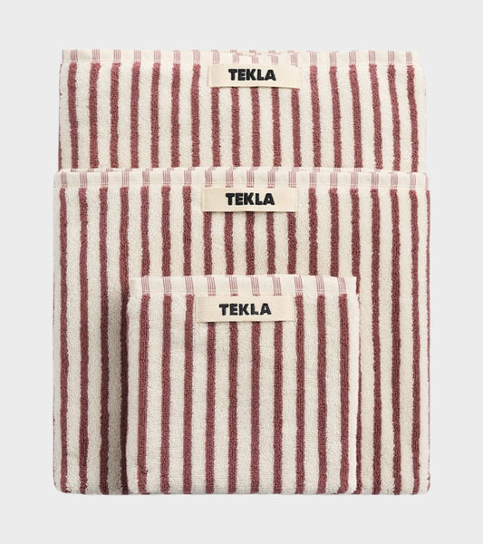 Guest Towel 30x50 Ripple Stripes