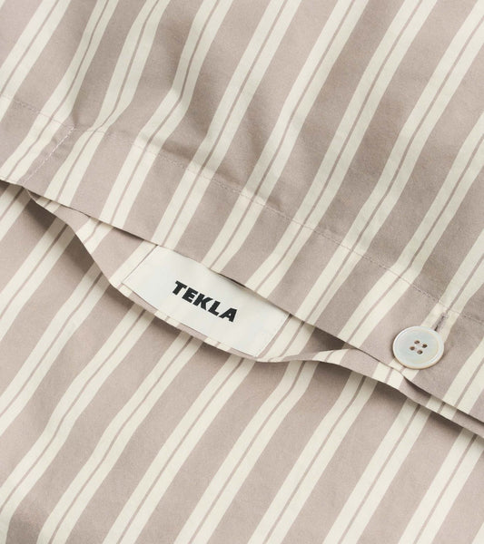 Percale Duvet 140x200 Clay Stripes