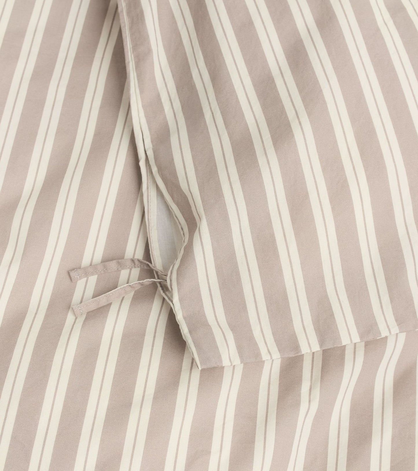 Percale Duvet 140x200 Clay Stripes
