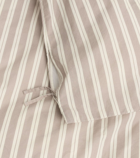 Percale Duvet 140x200 Clay Stripes