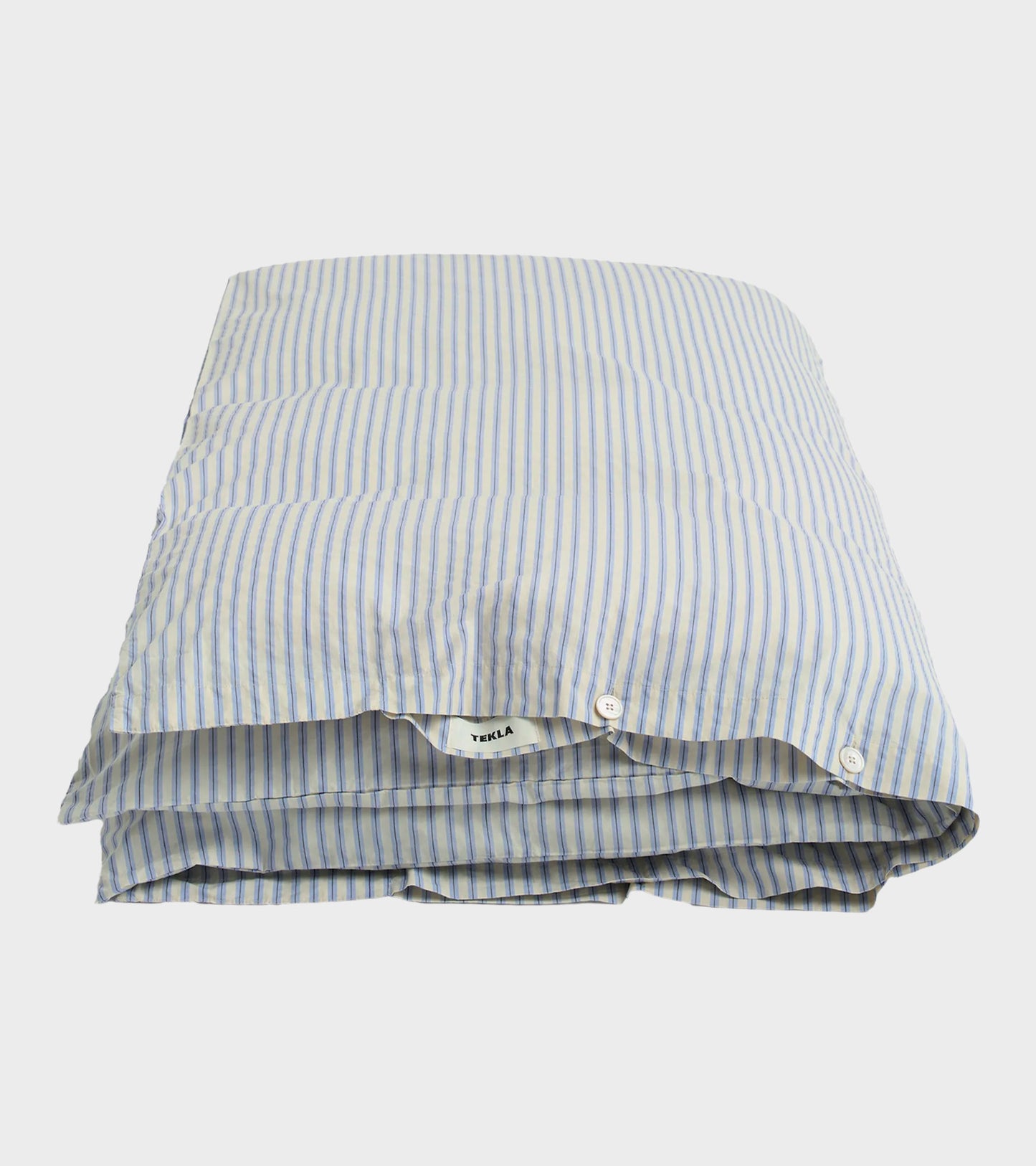 Percale Duvet 140x200 Flint Stripes