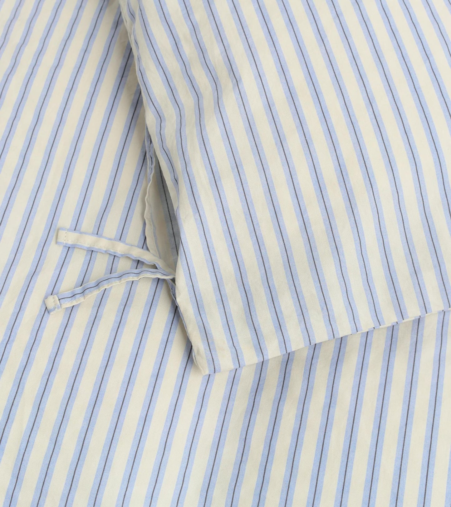 Percale Duvet 140x200 Flint Stripes