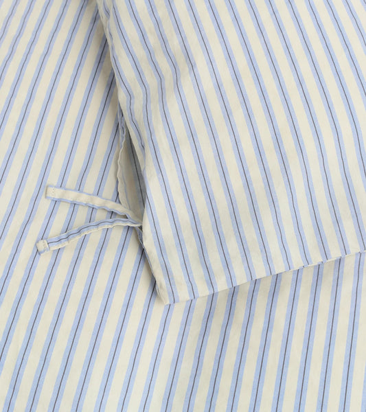 Percale Duvet 140x200 Flint Stripes