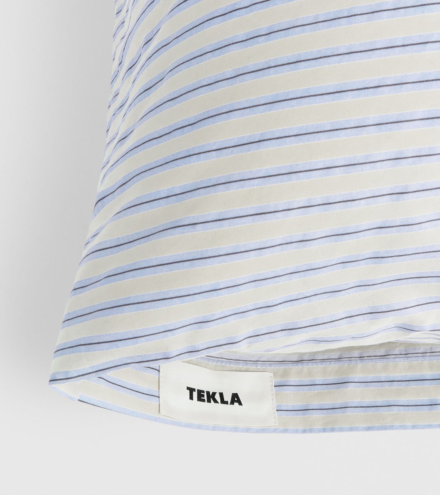 Percale Pillow 60x63 Flint Stripes