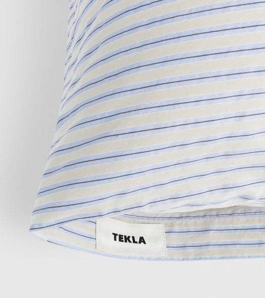 Percale Pillow 60x63 Flint Stripes