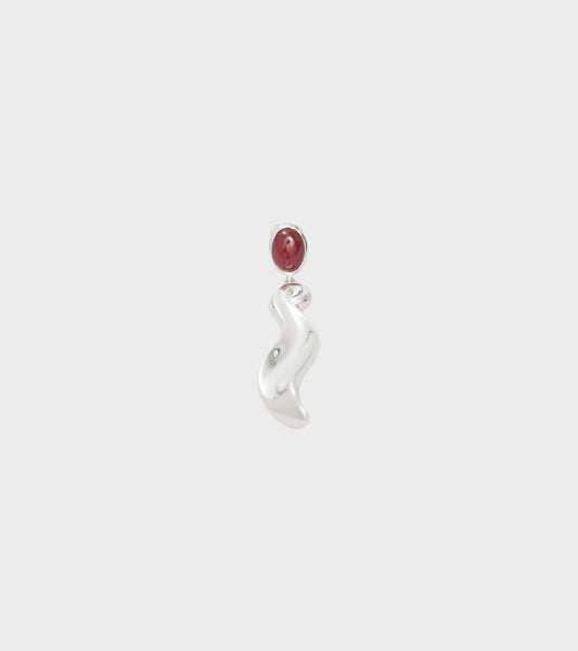 Journey Earring Right Silver