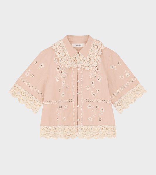 Talia Shirt Antique Rose