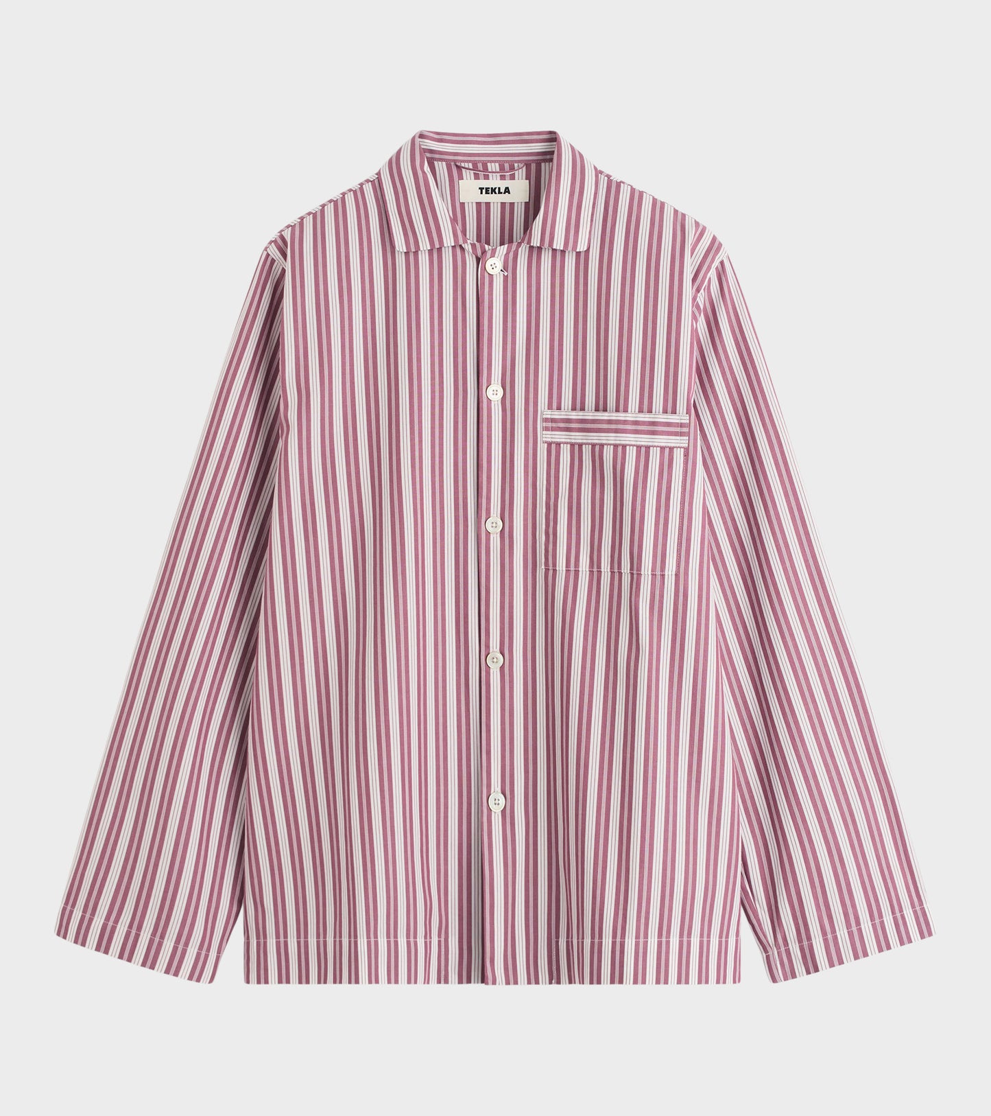 Pyjamas Shirt Rhubarb Stripes
