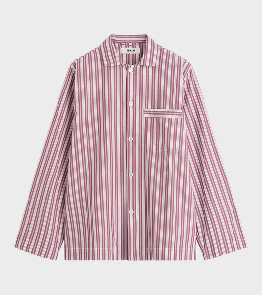 Pyjamas Shirt Rhubarb Stripes