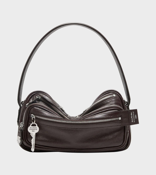 Camero Party Shoulder Bag Chocolate Brown