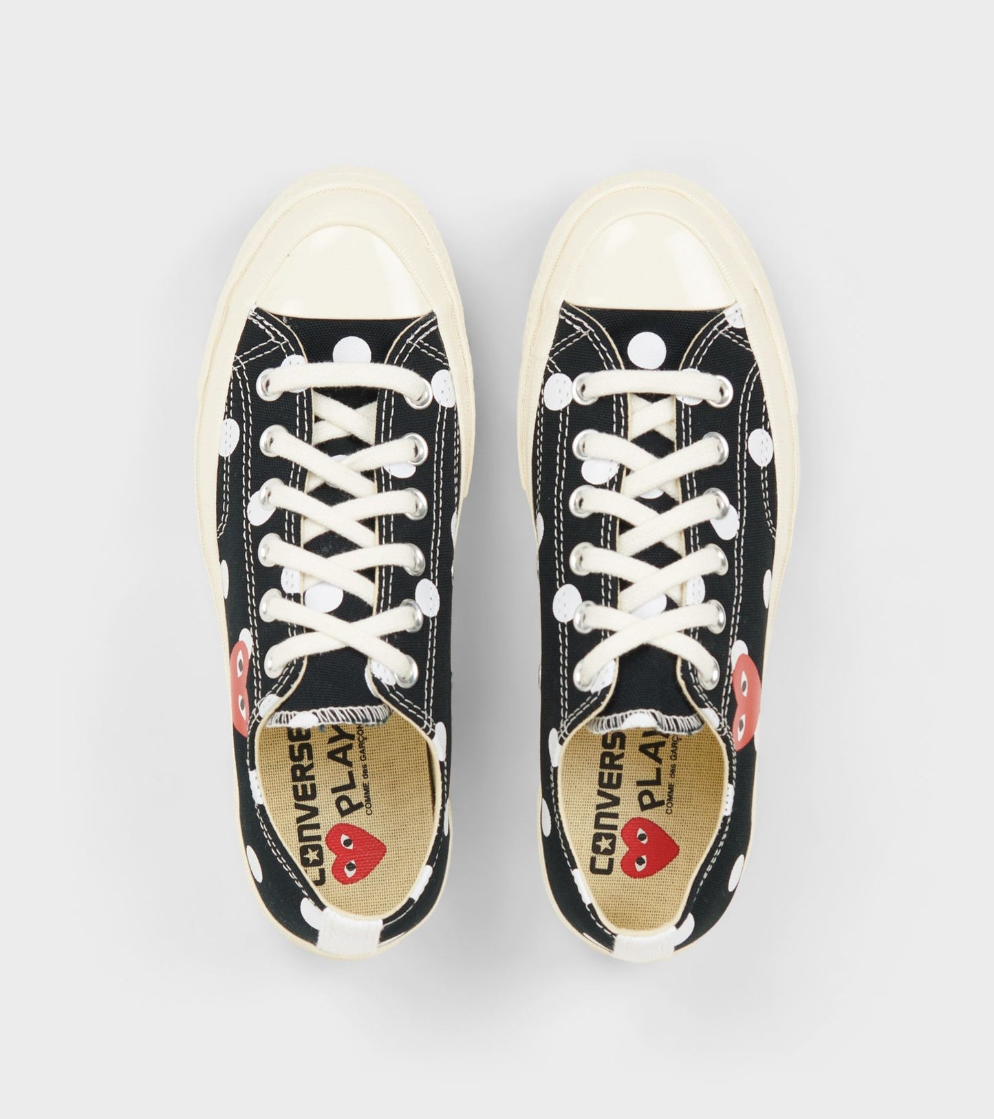 Chuck Taylor Low Polka Dot Black/White