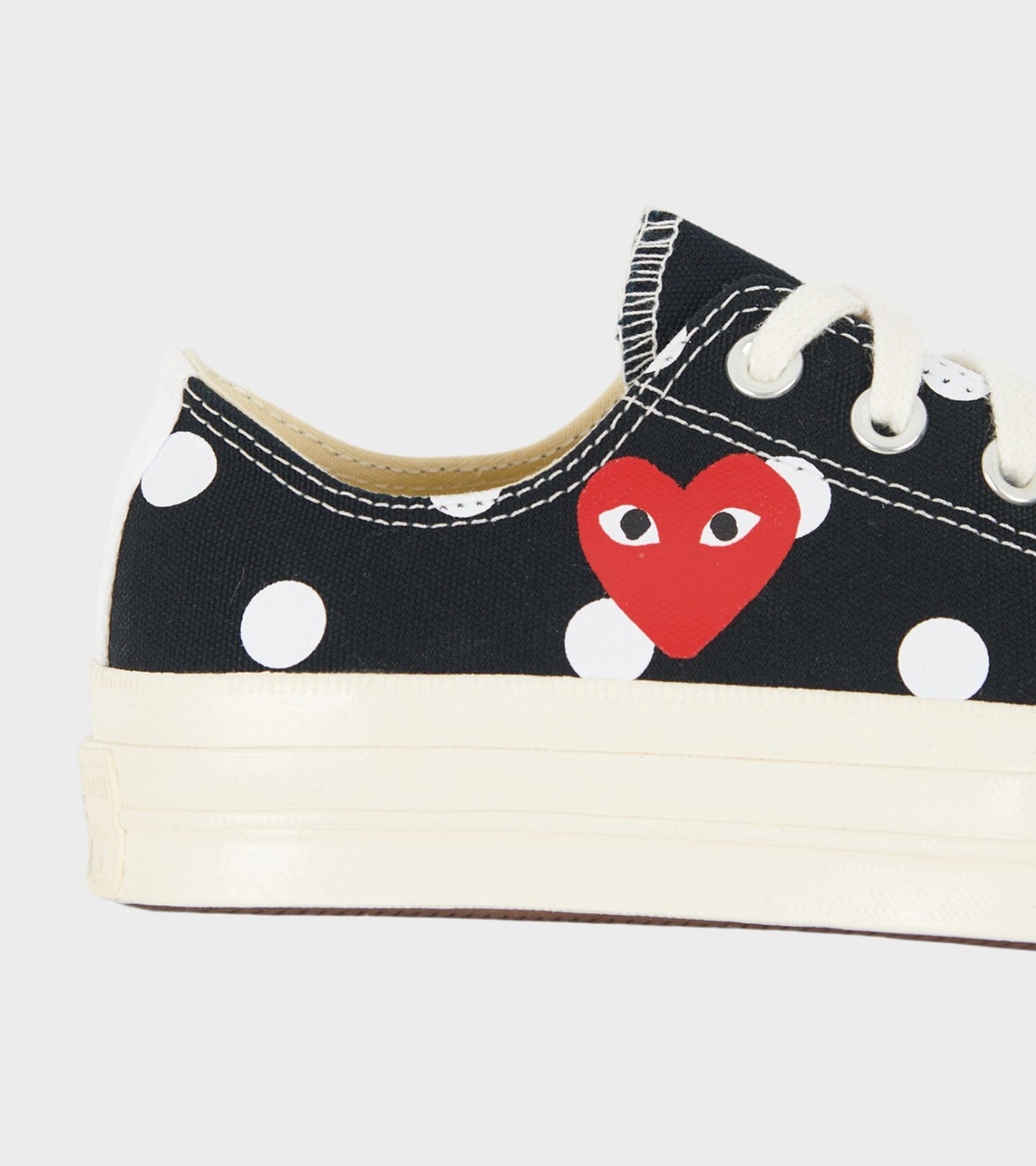 Chuck Taylor Low Polka Dot Black/White