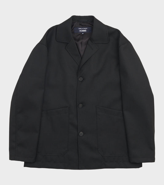 Wool Blazer Black