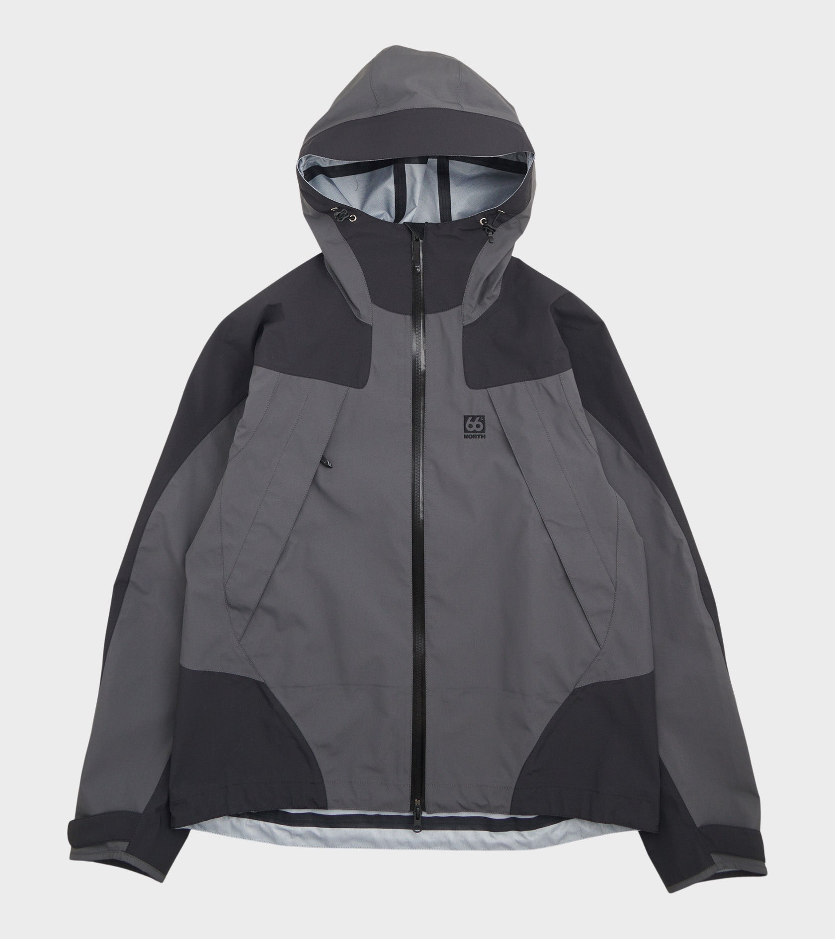 Dyngja Shell Jacket Black/Grey – Dr. Adams