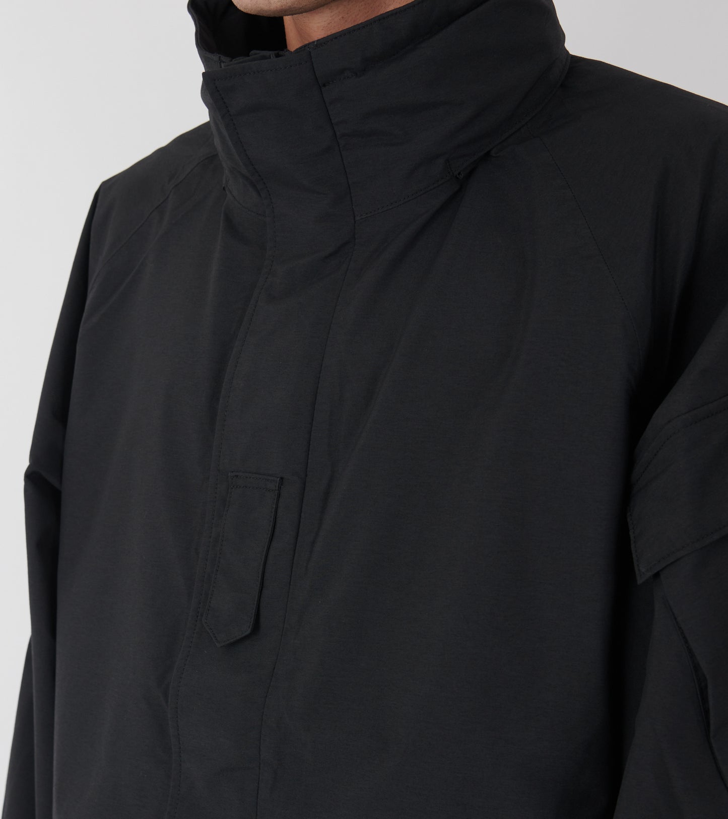 2L Nylon Gore-Tex Cruiser Coat Black