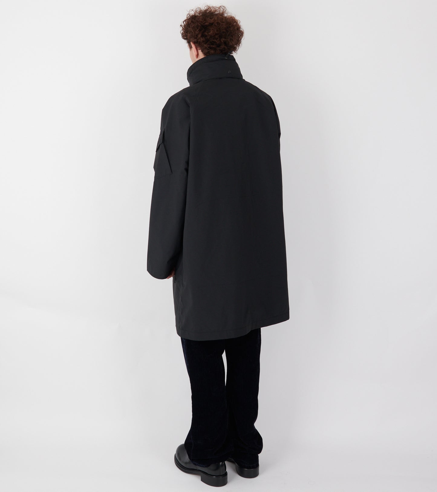 2L Nylon Gore-Tex Cruiser Coat Black