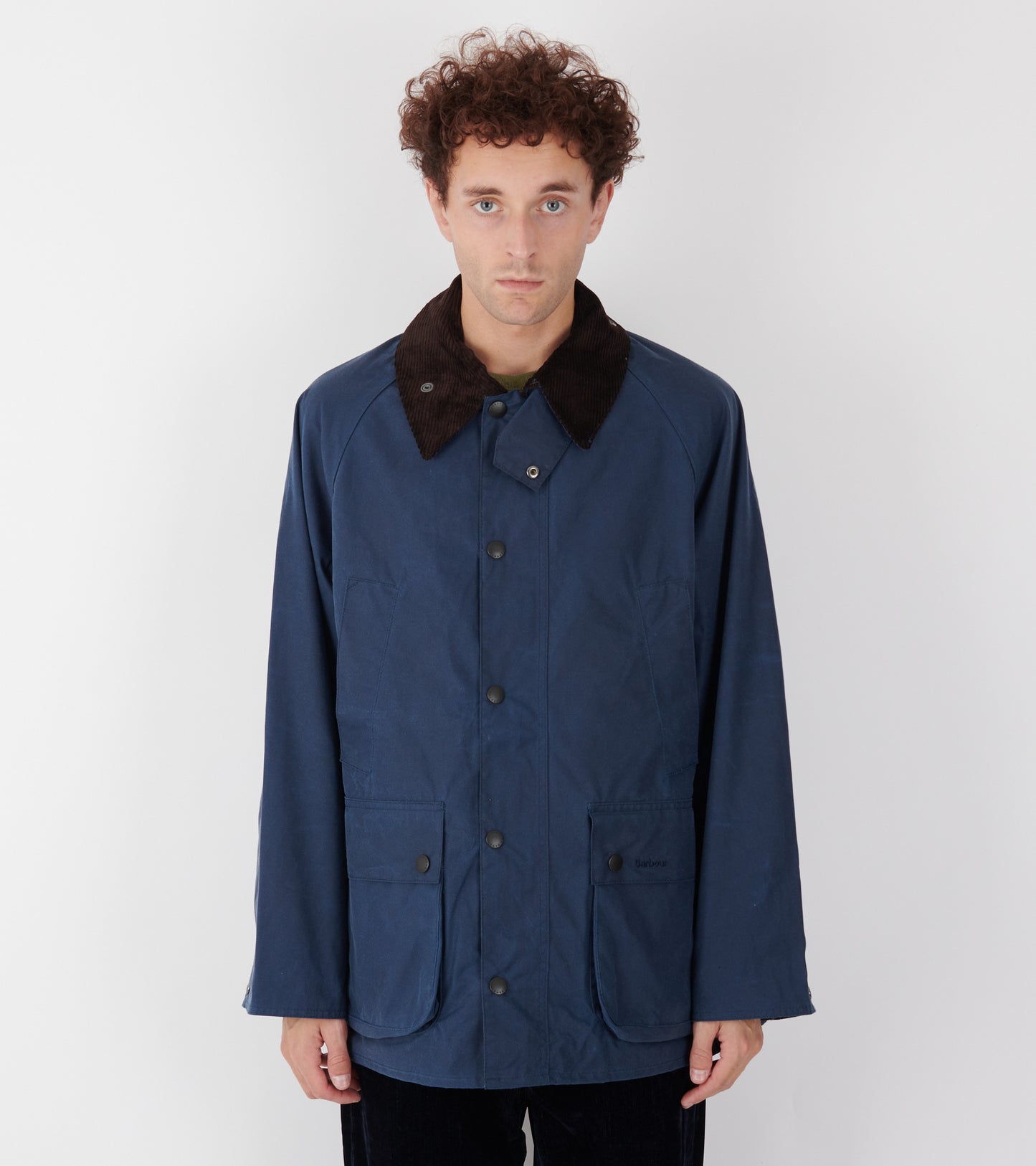 Classic Bedale Waxed Jacket Bright Blue