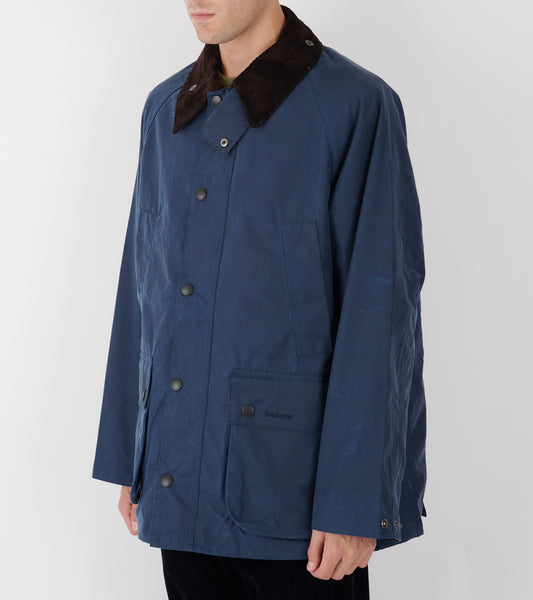 Classic Bedale Waxed Jacket Bright Blue