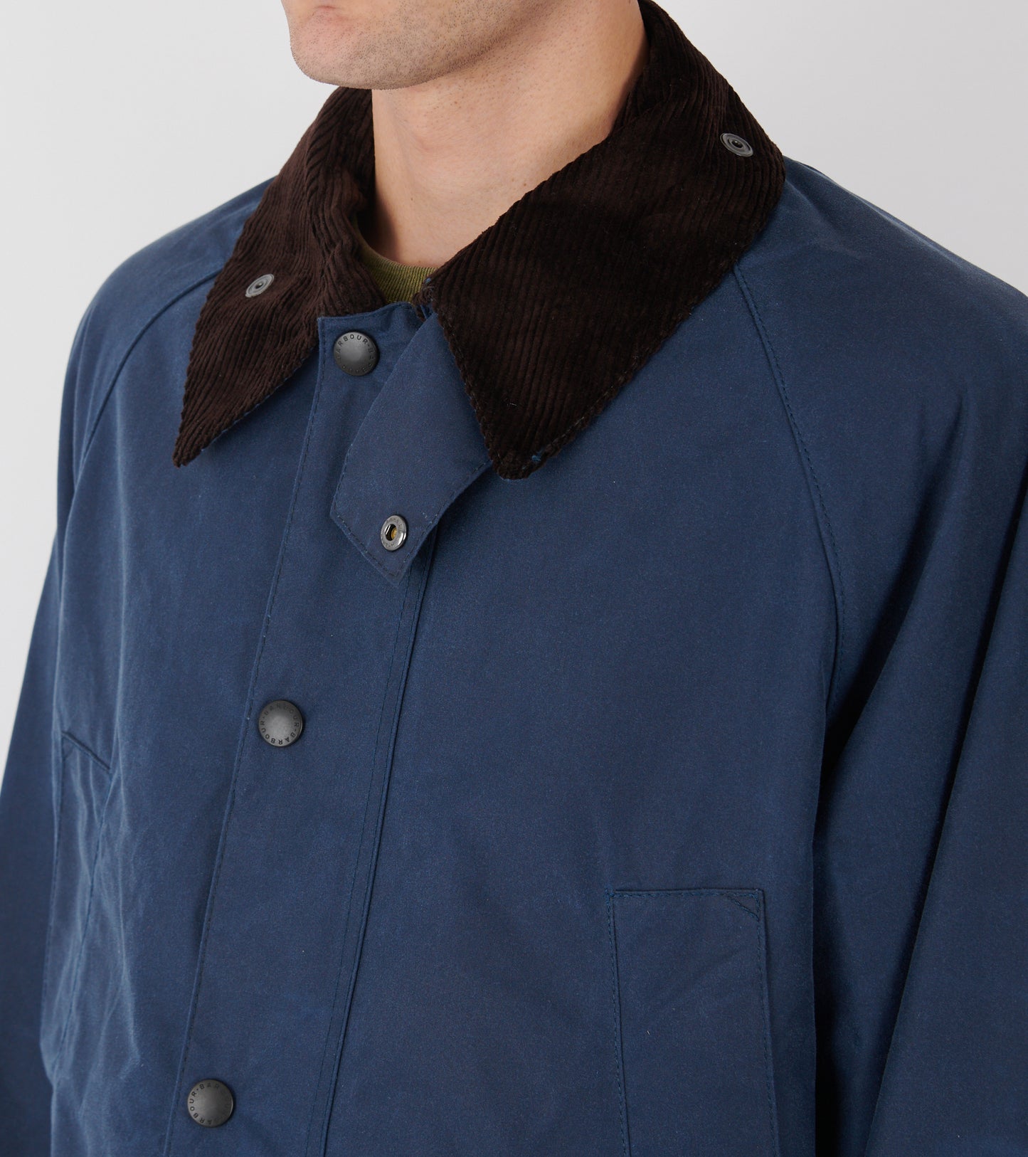 Classic Bedale Waxed Jacket Bright Blue