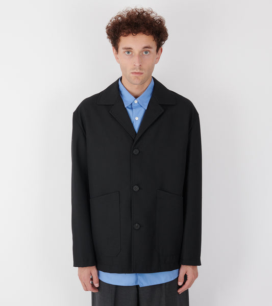 Wool Blazer Black