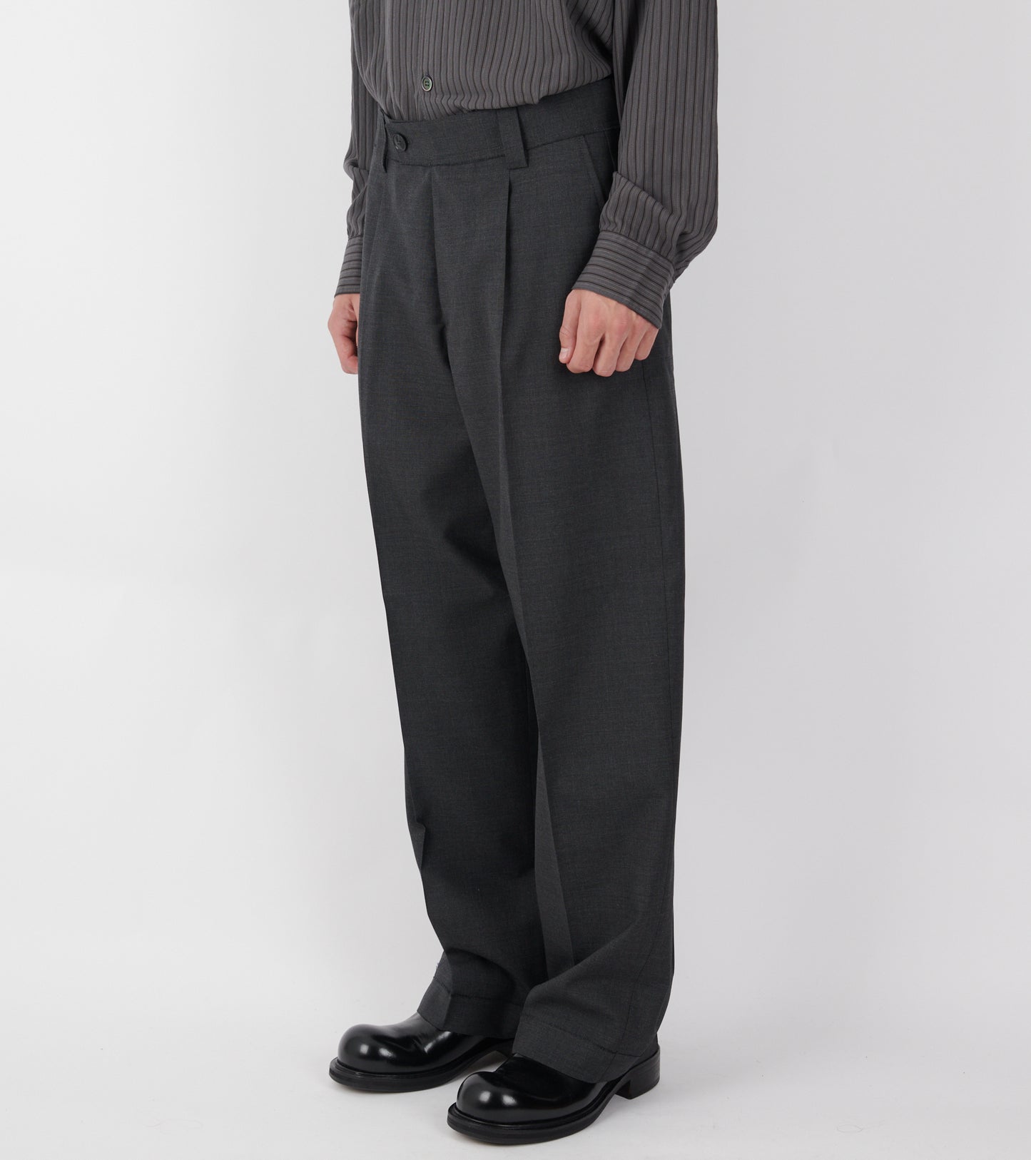 Patch Trousers Grey