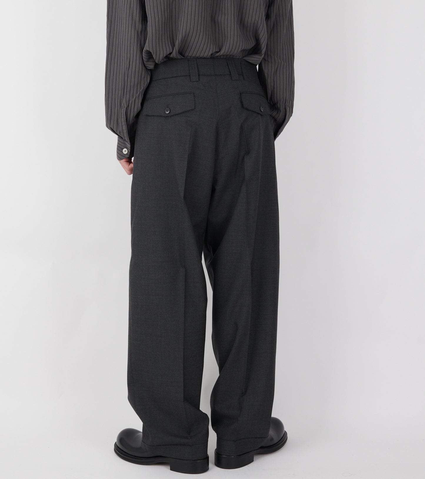 Patch Trousers Grey