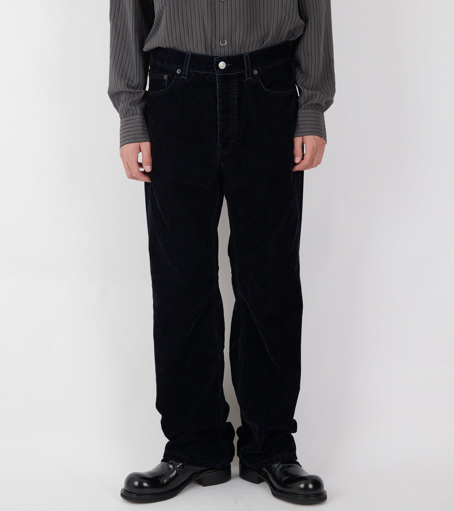 Vega Corduroy Pants Blue Flock Corduroy