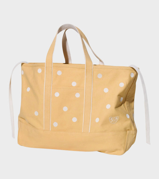Easy Bag Large Embroidery Apricot