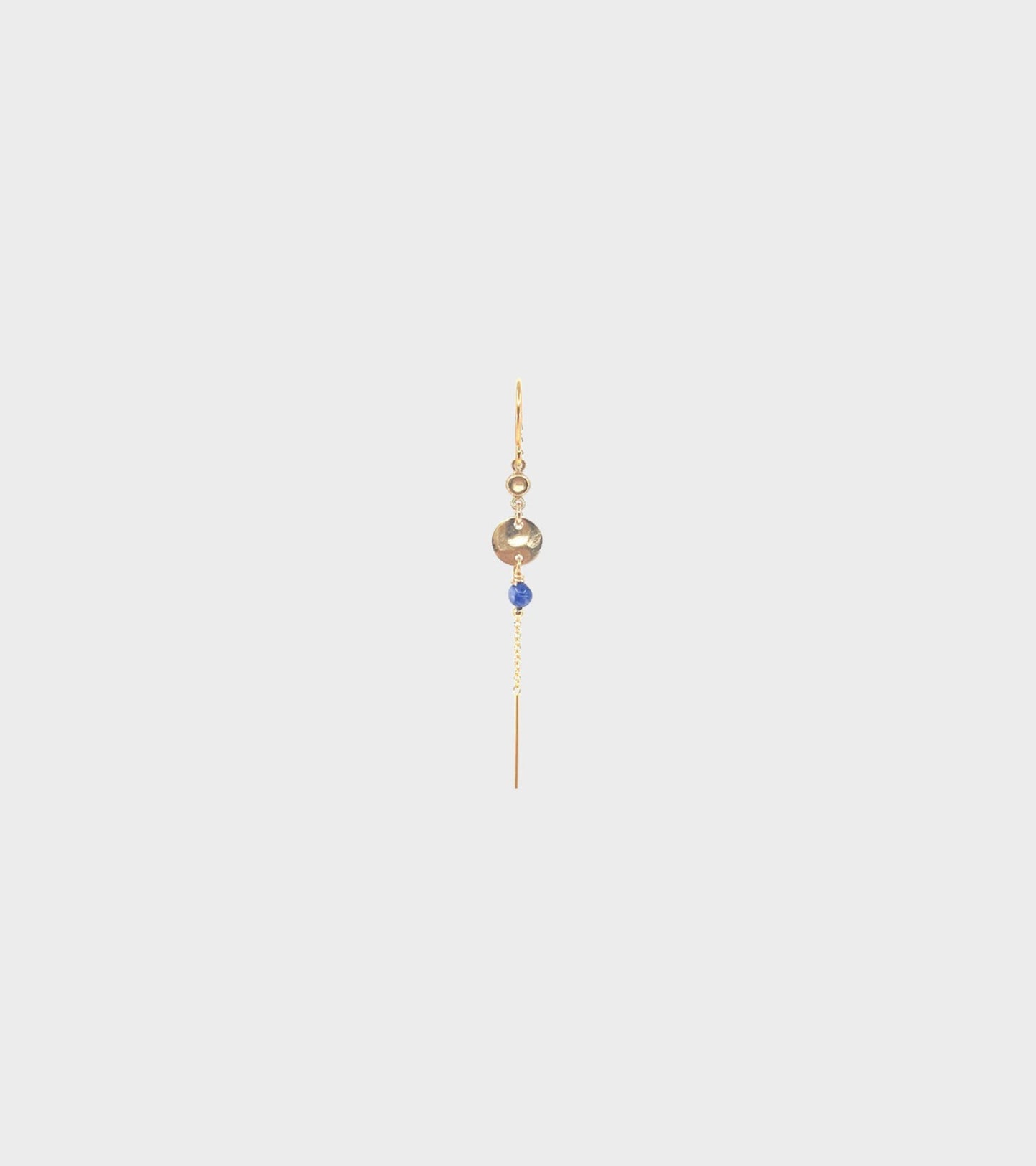 Nida Earring Blue Aventurin