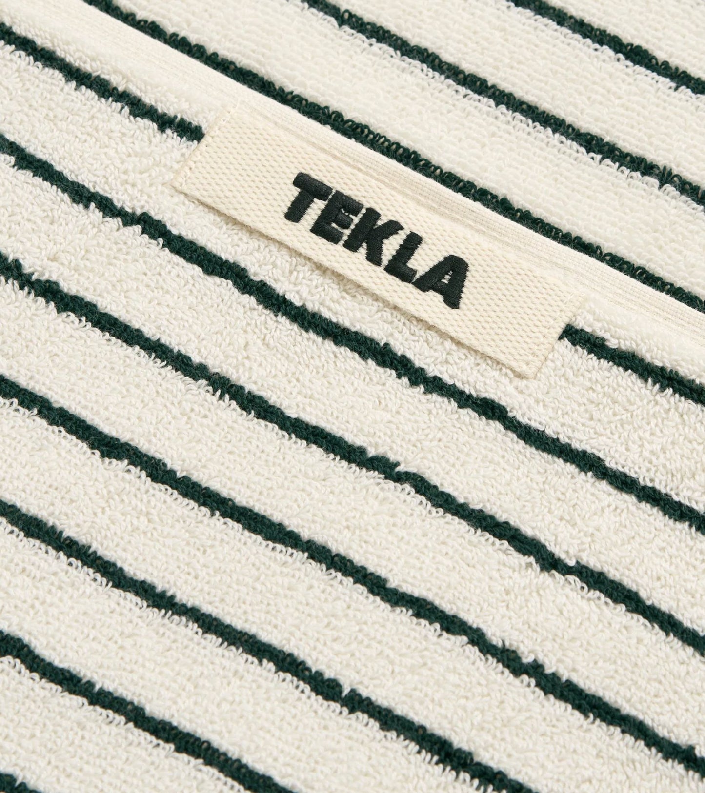 Hand Towel 50x90 Racing Green Stripes