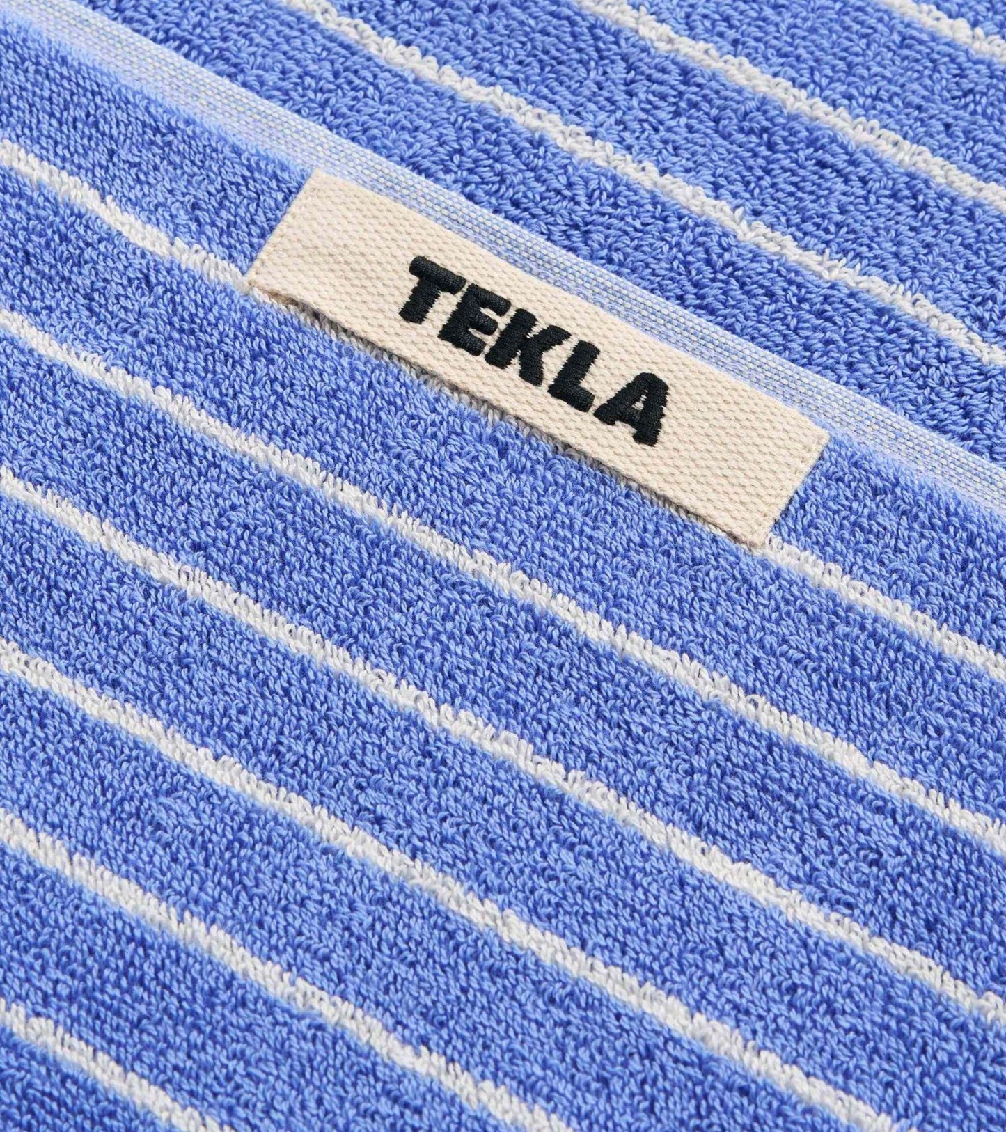 Hand Towel 50x90 Clear Blue Stripes