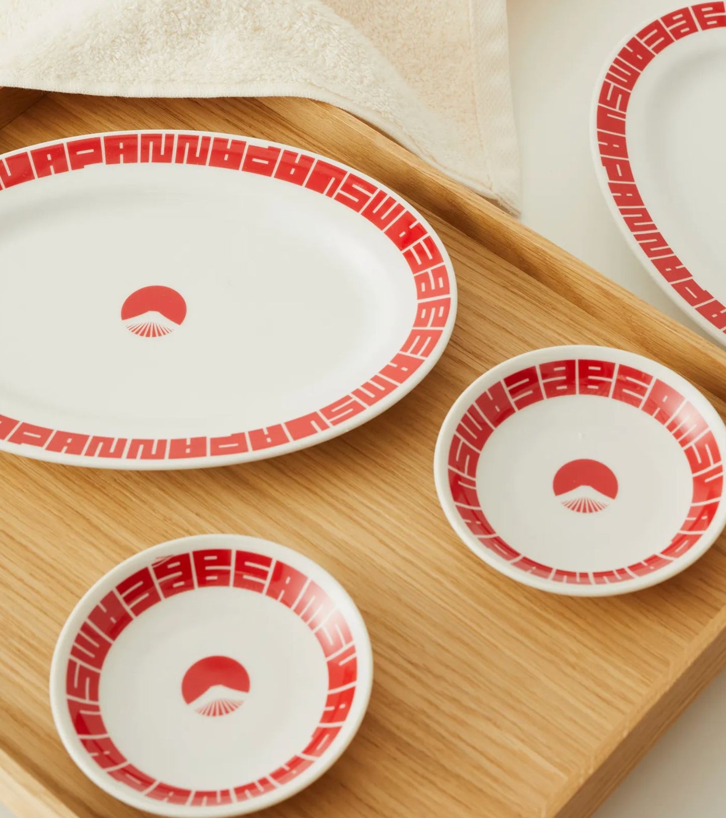 Gyoza Gift Set White/Red