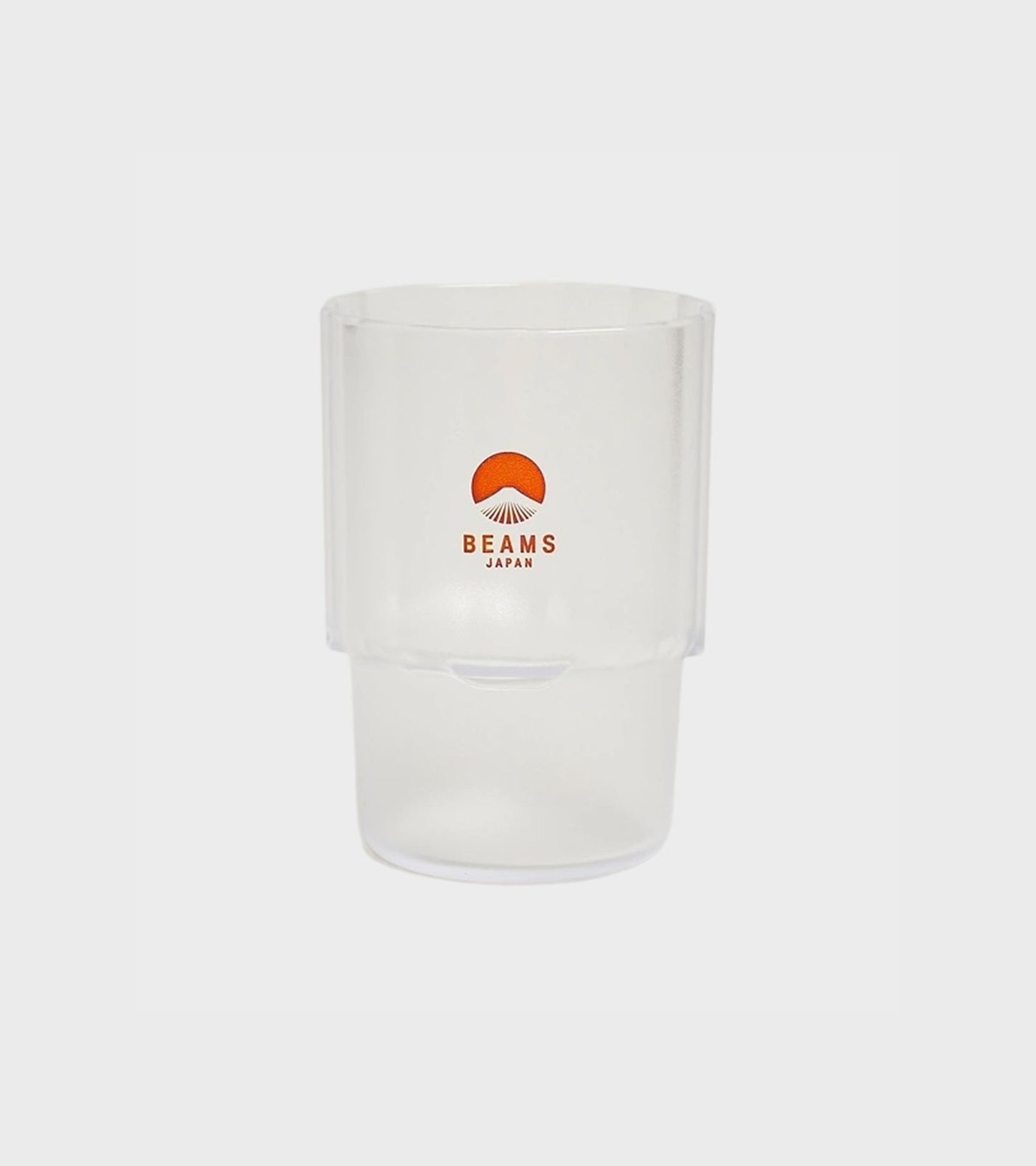 Stacking Cup Clear/Orange