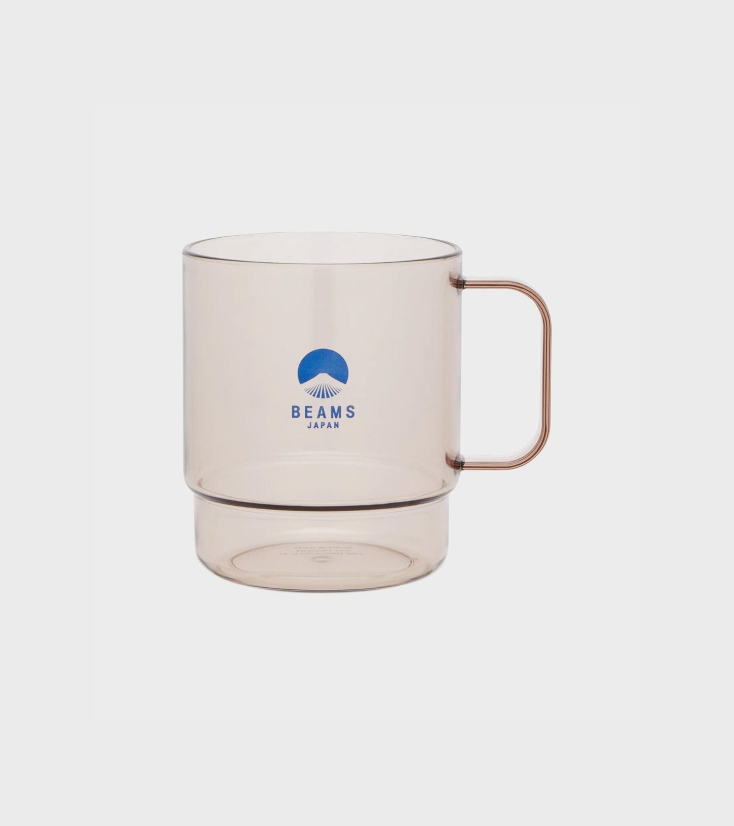 Stacking Mug Clear Brown/Navy