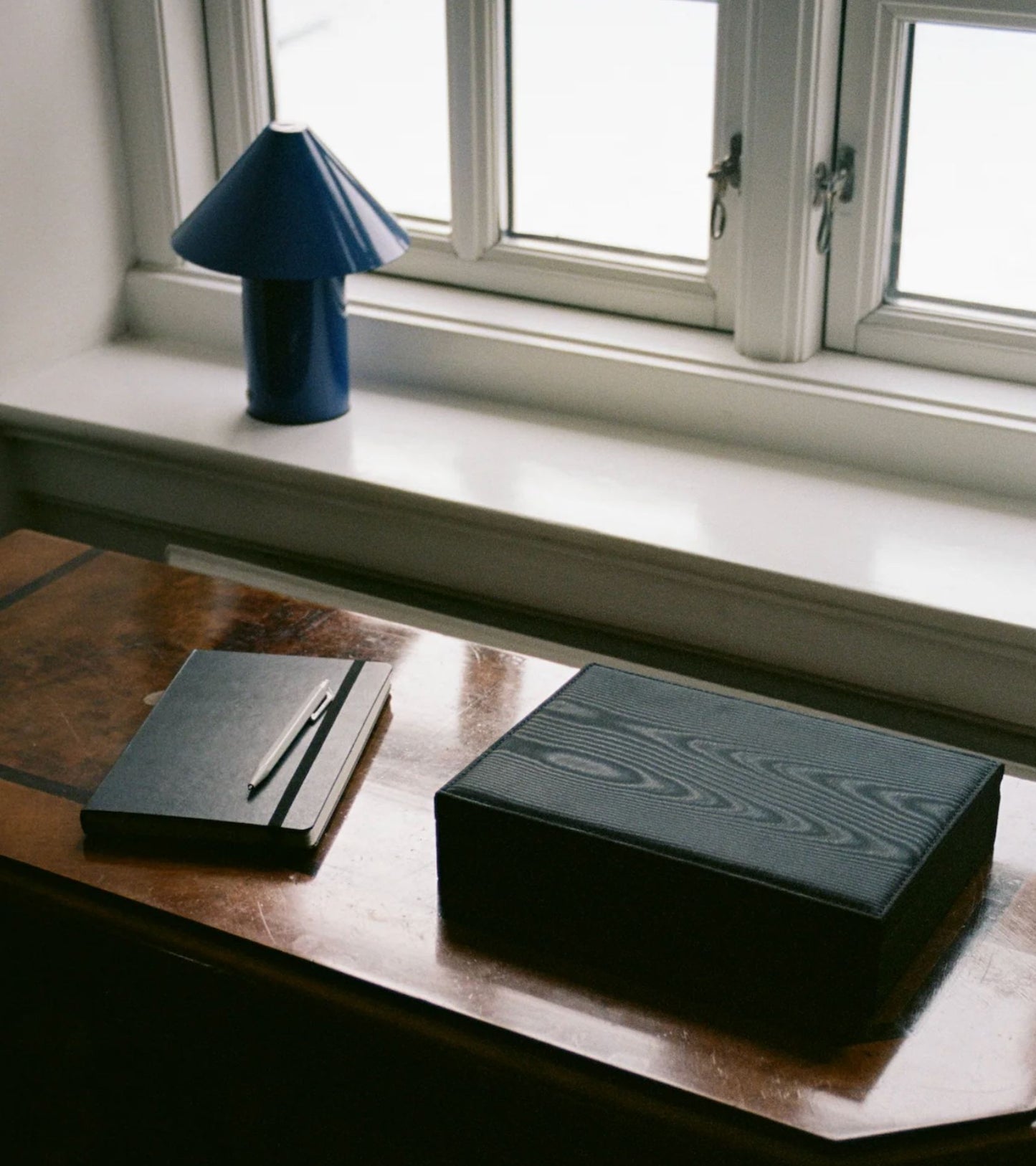 Jewelry Case Moiré Black