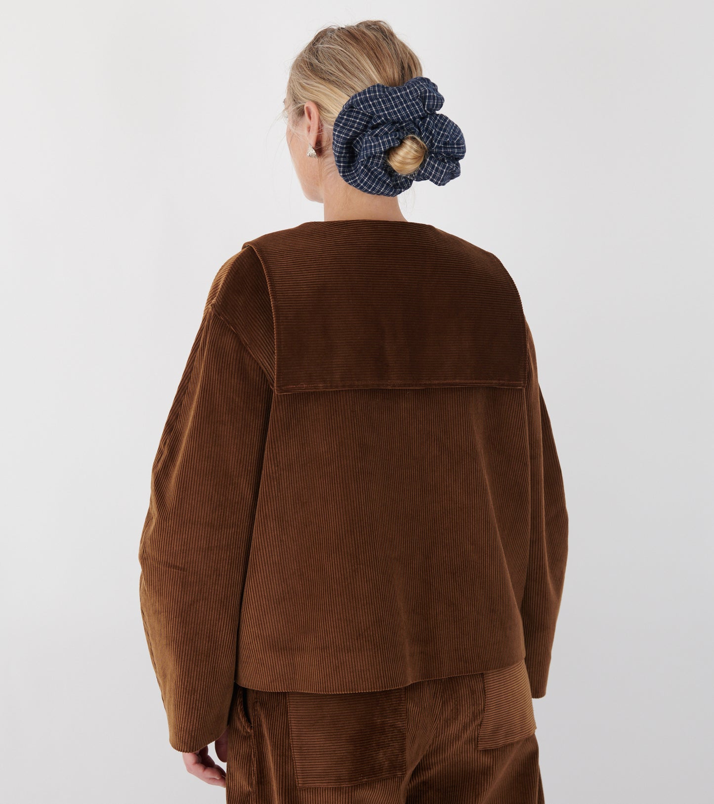 Cotton 8 Wale Cord Ellie Jacket Tan