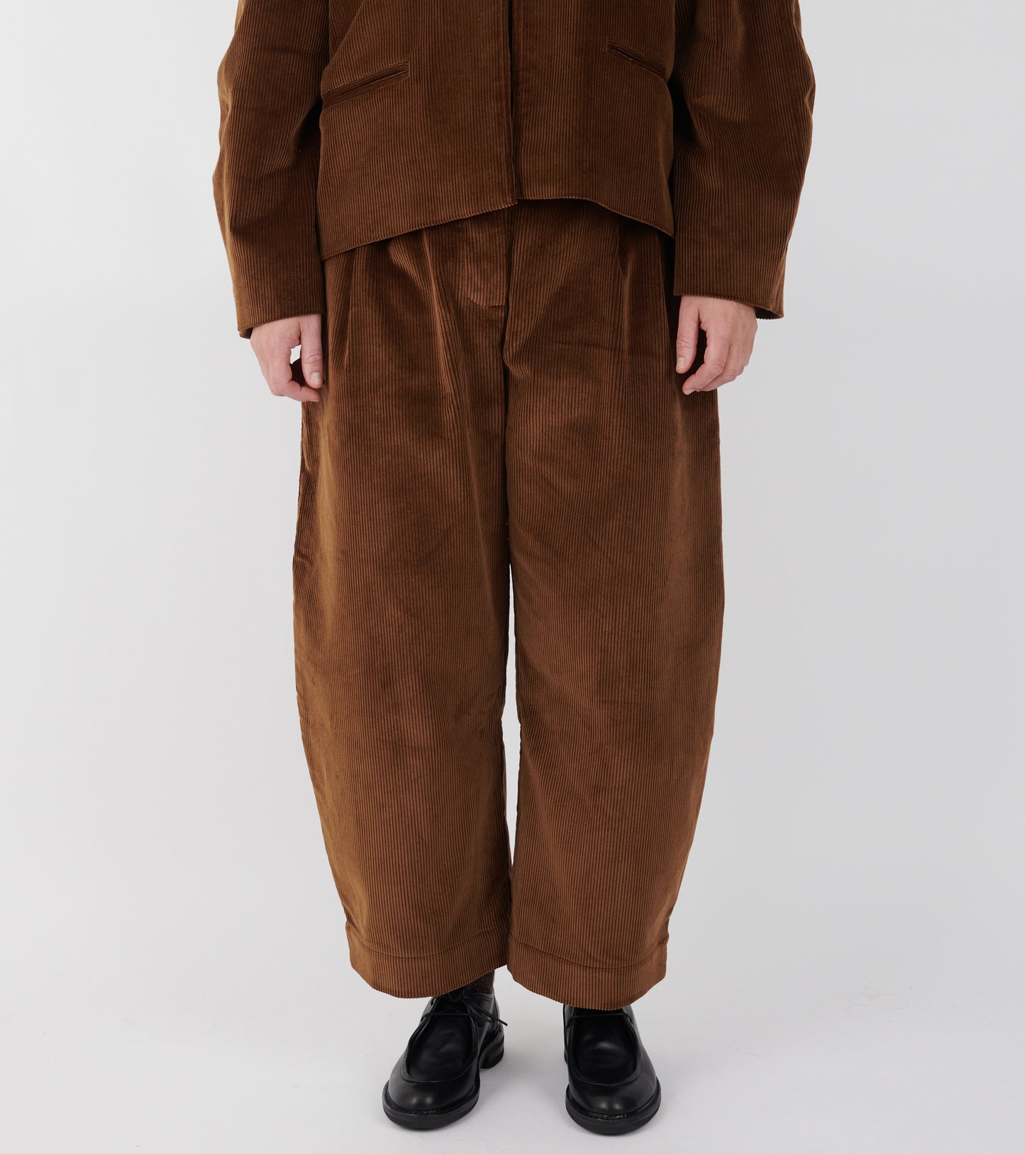 Cotton 8 Wale Cord Robyn Trouser Tan