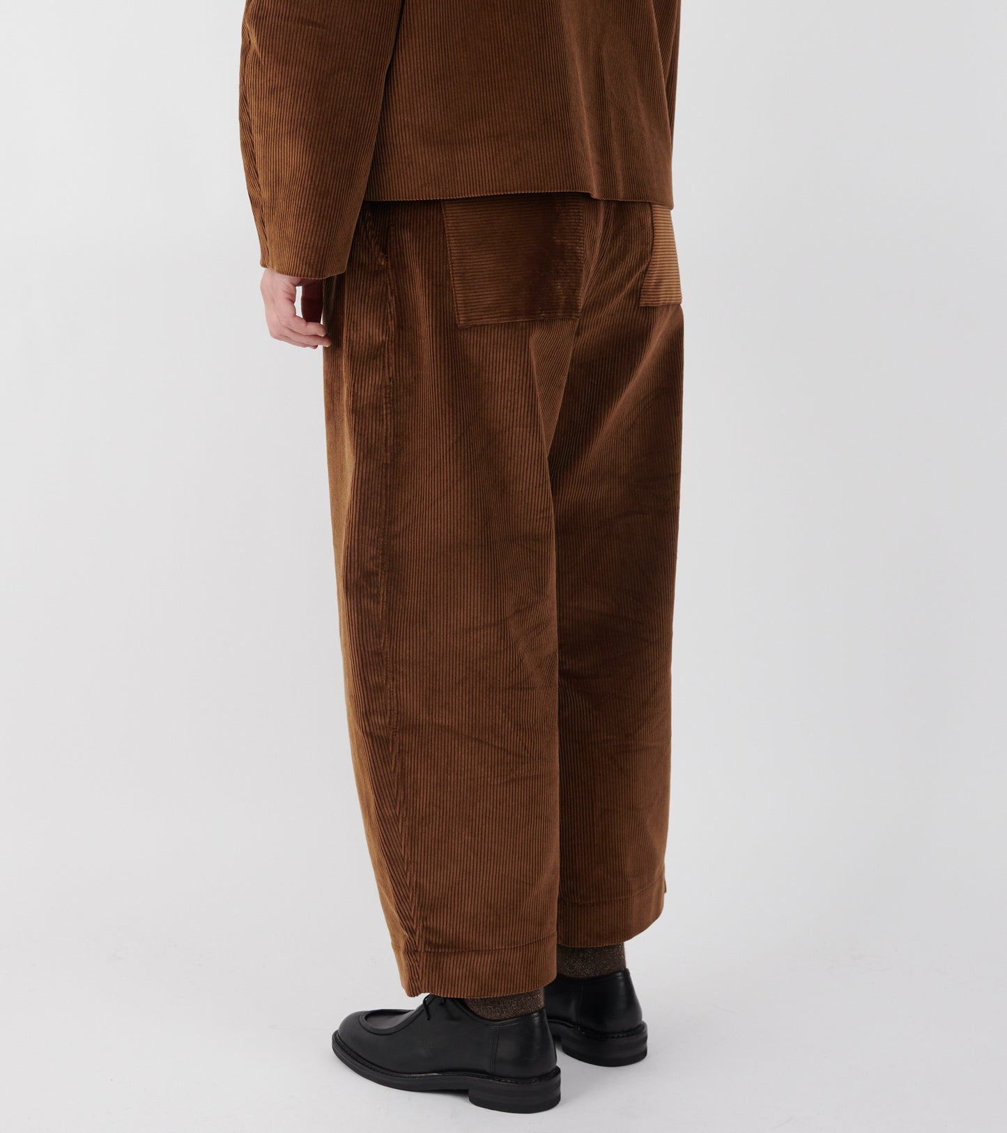 Cotton 8 Wale Cord Robyn Trouser Tan