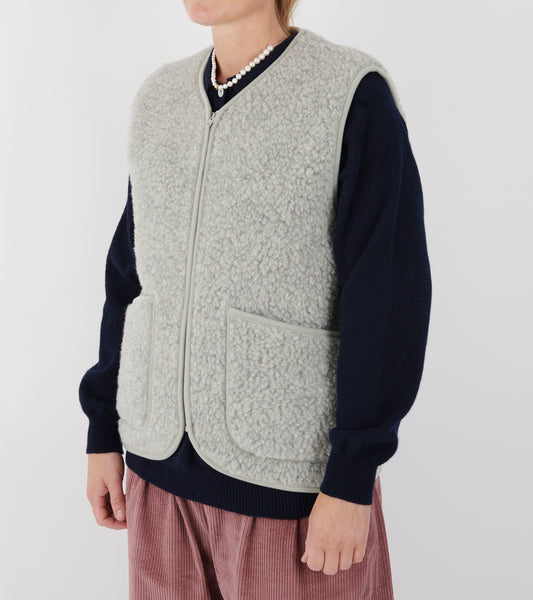 Zip Vest Silver