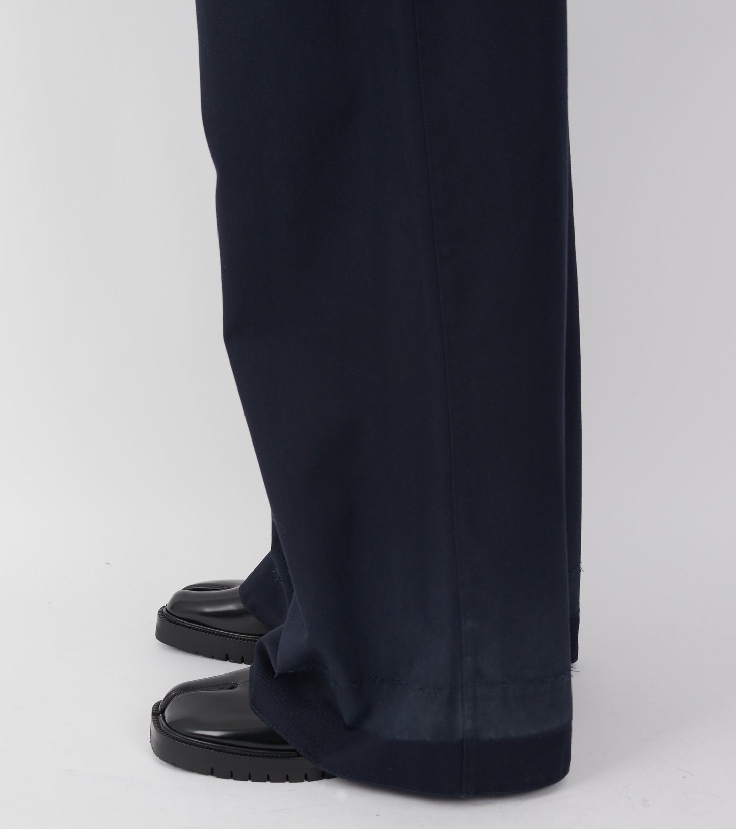 Wide Leg Trousers Navy
