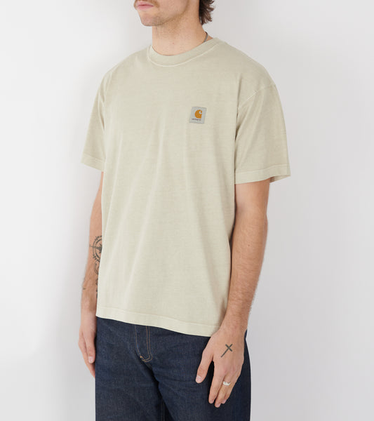 S/S Vista T-shirt Garment Dyed Fleur De Sel