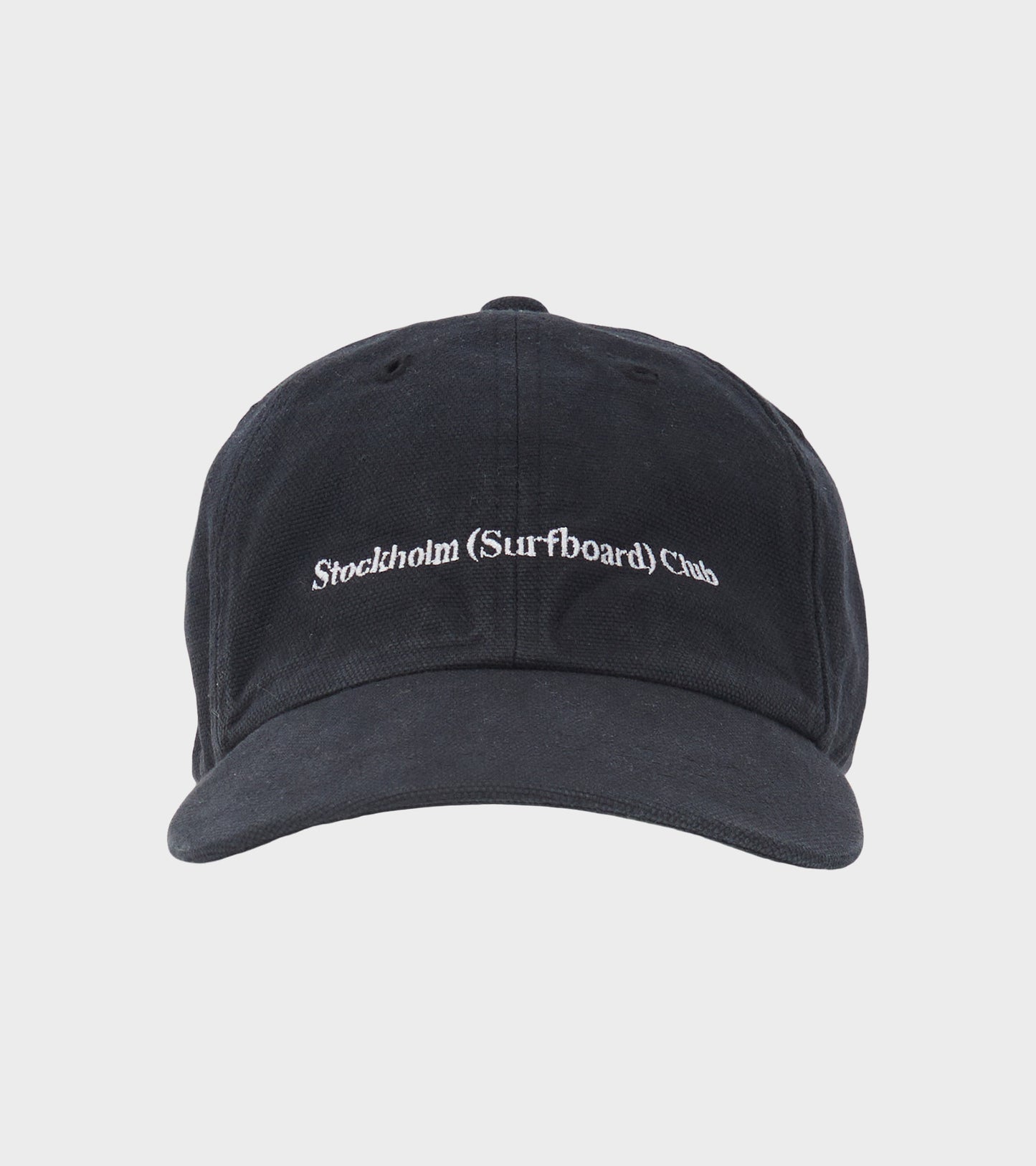Embroidered Logo Cap Black
