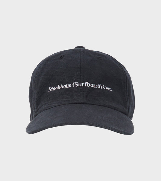 Embroidered Logo Cap Black