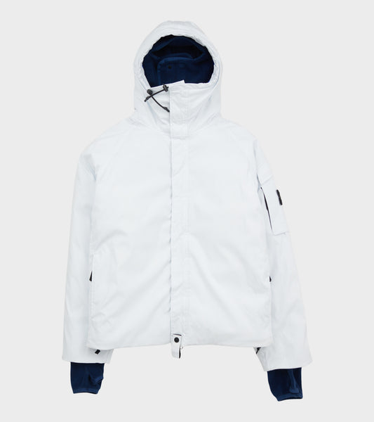 Color Changing Hooded Jacket Ice White