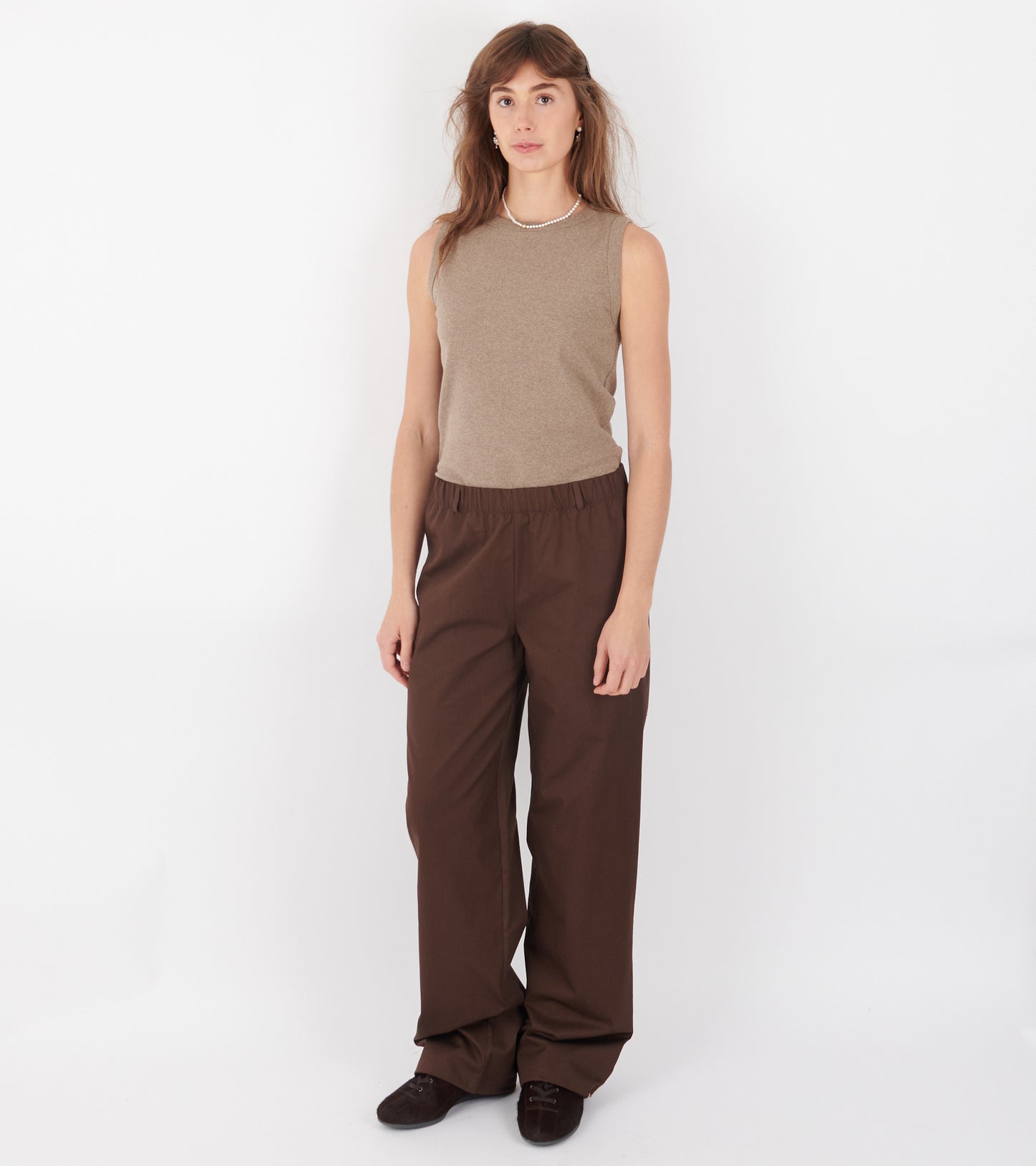 Emma Pants Brown